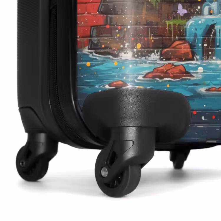 Koffer - Waterval in graffiti stijl — 6