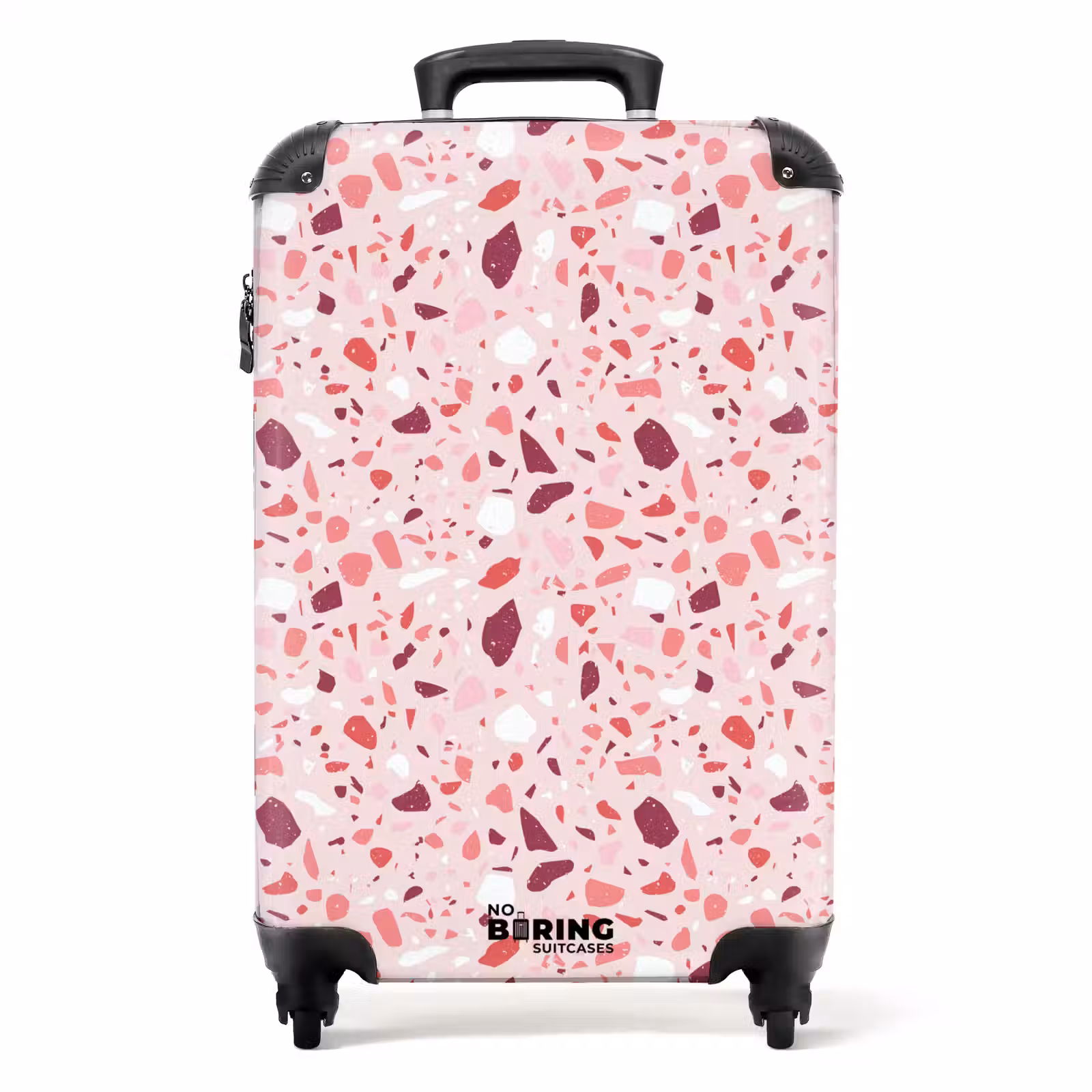 Koffer - Terrazzo patroon roze — 1