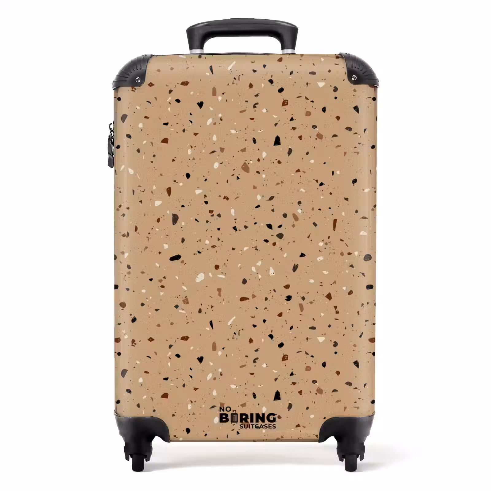 Koffer - Terrazzo patroon veelkleurig beige — 1