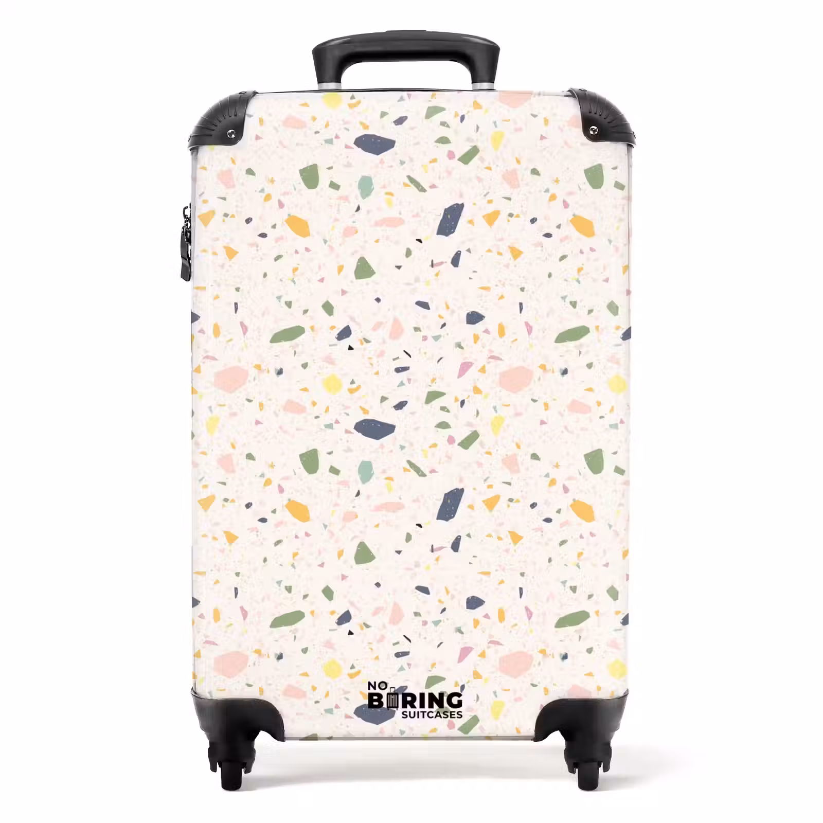 Koffer - Terrazzo patroon veelkleurig confetti — 1