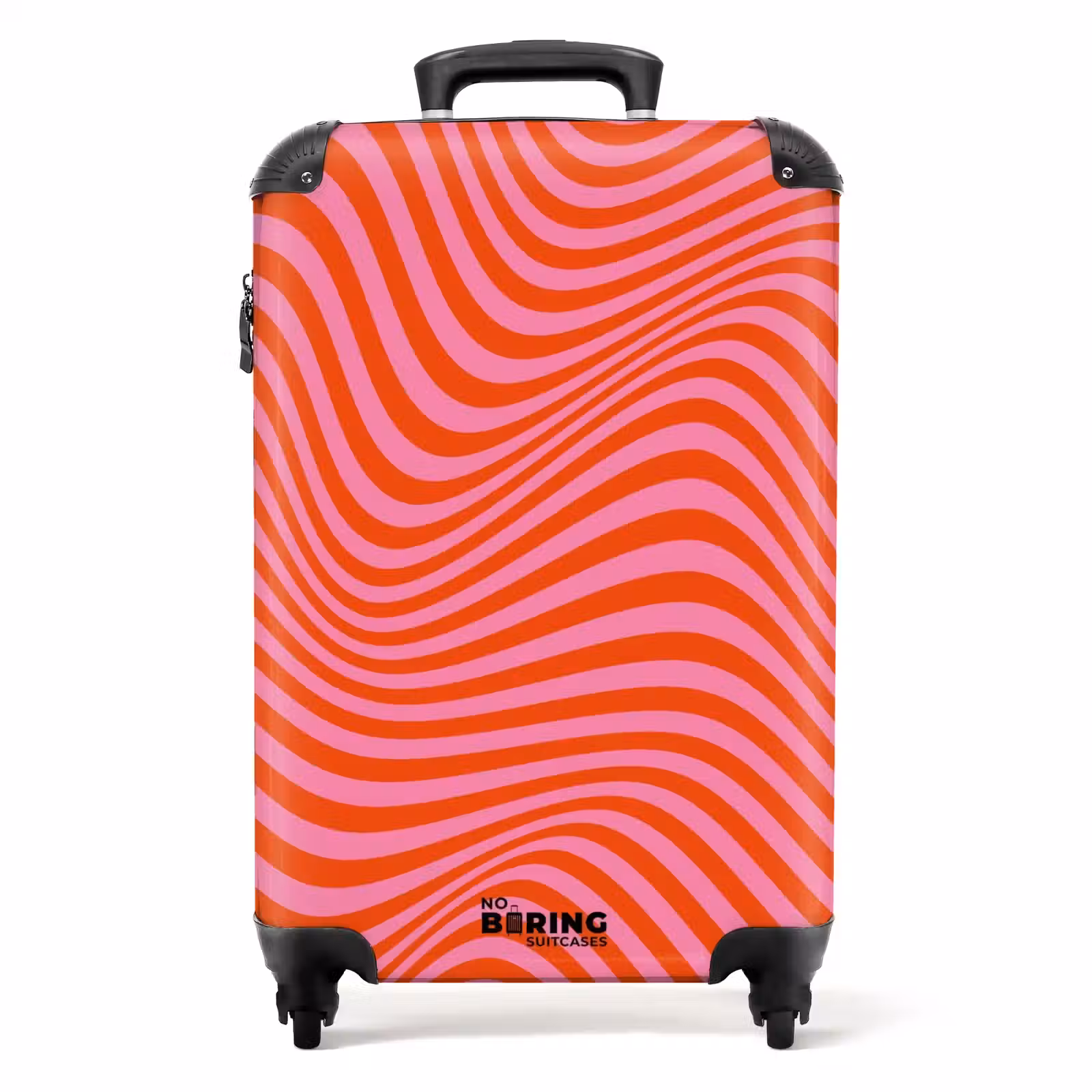 Koffer - Waves - Rood/Roze — 1