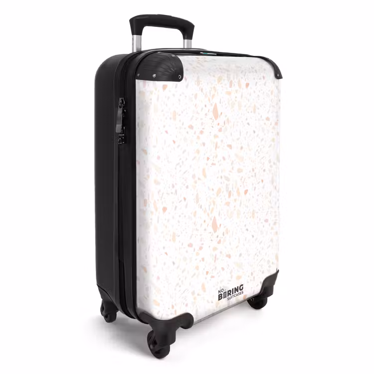 Koffer - Terrazzo patroon perzik — 4