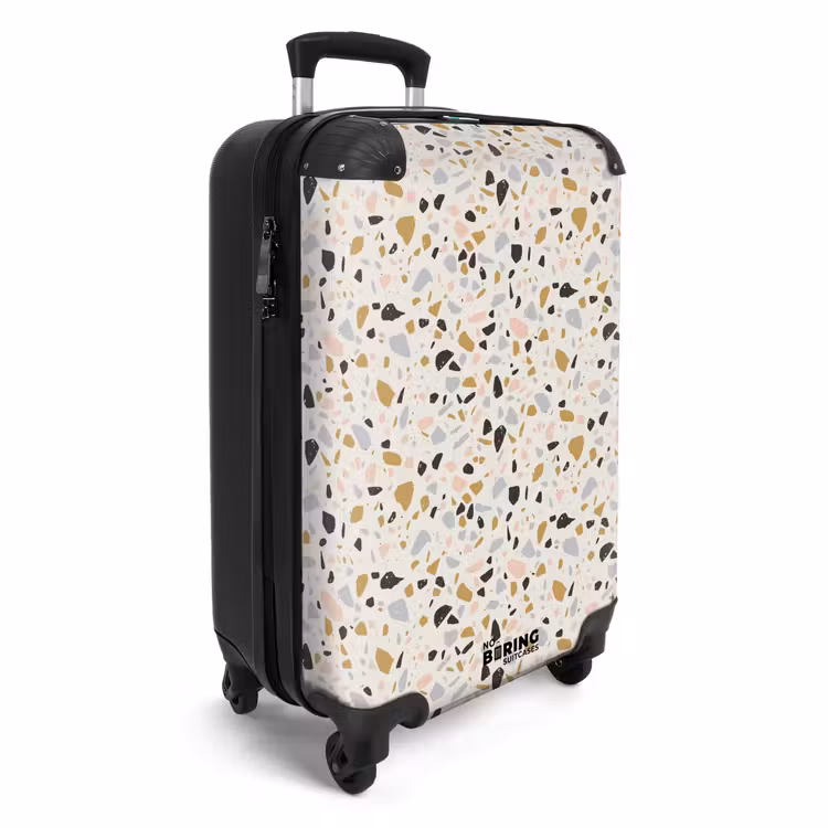 Koffer - Terrazzo patroon veelkleurig — 4