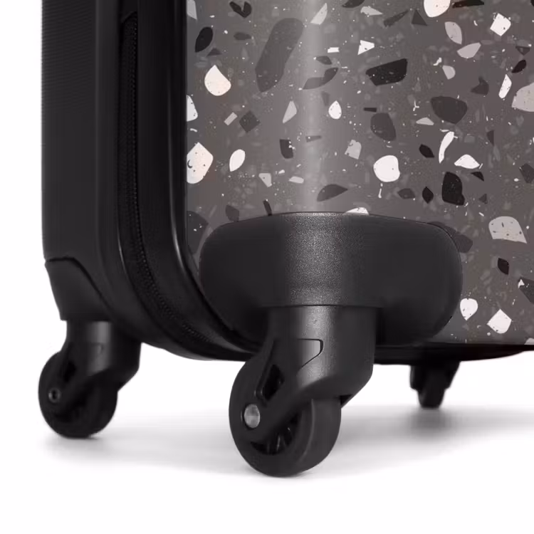 Koffer - Terrazzo patroon veelkleurig donkergrijs — 6