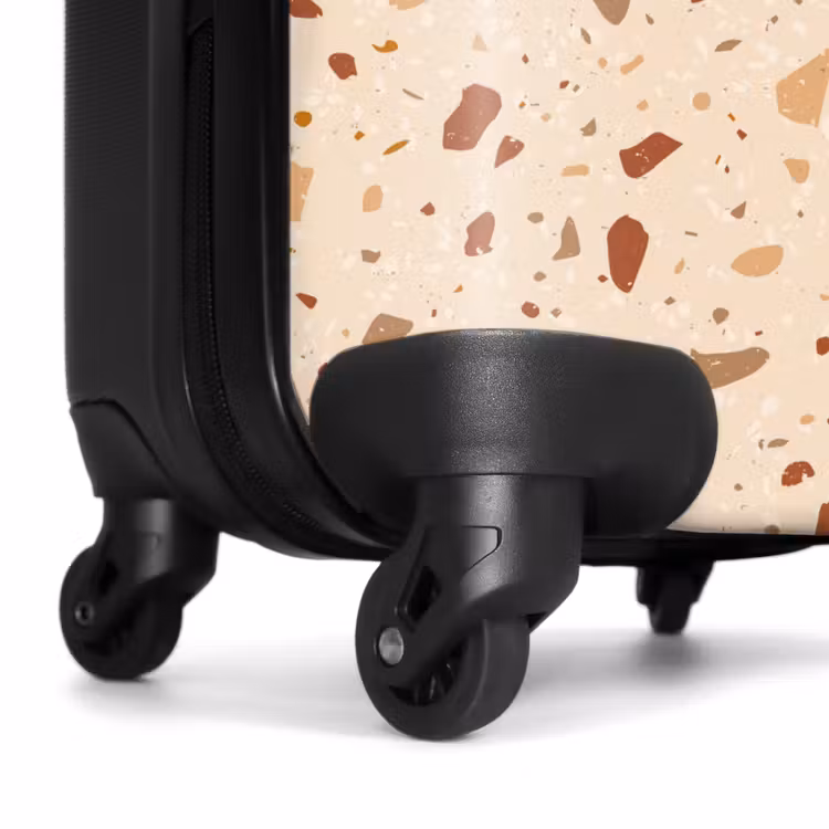 Koffer - Terrazzo patroon veelkleurig terra — 6