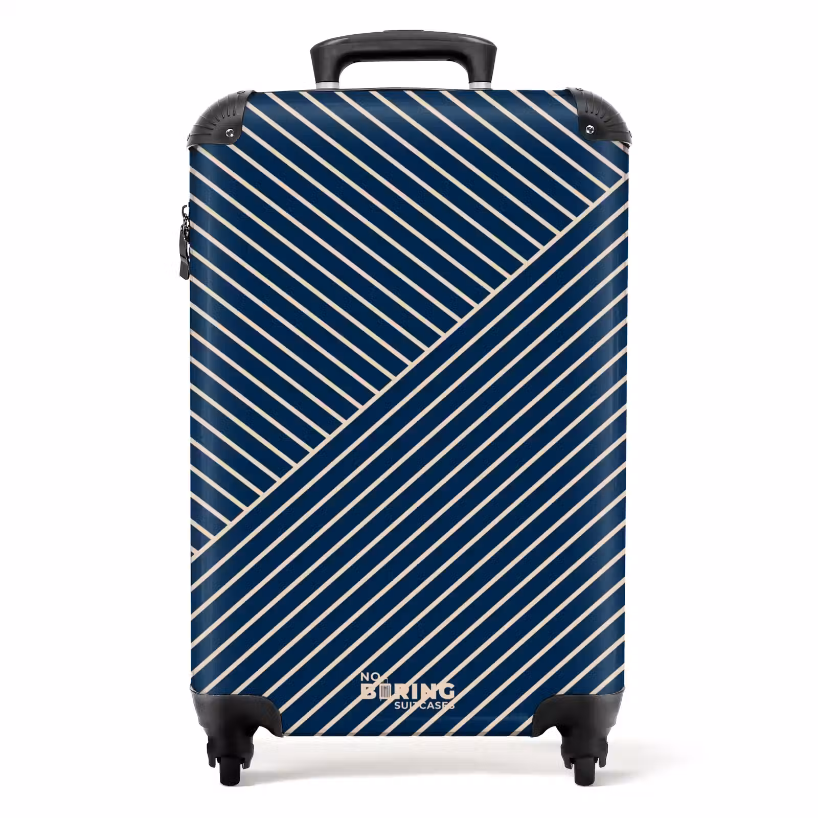 Koffer - Moderne line-art blauw — 1