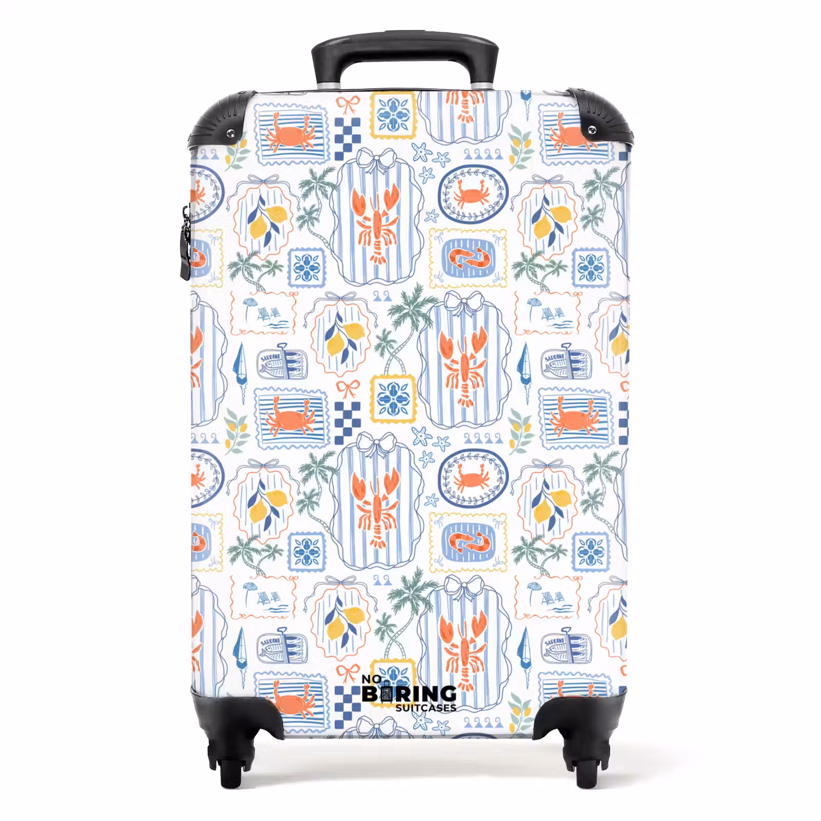 Koffer - Zomers illustraties kleurrijk — 1