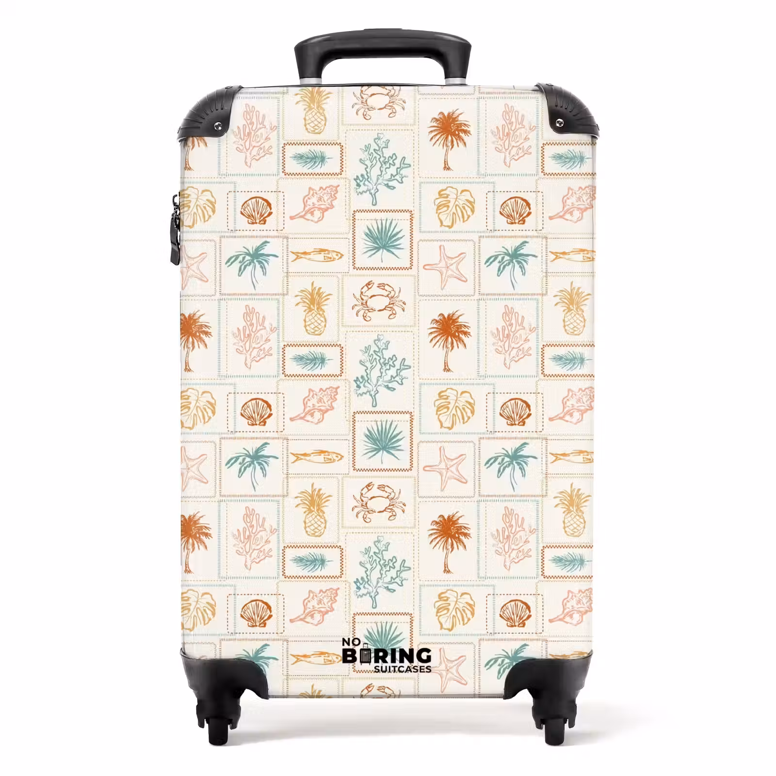 Koffer - Kleurrijk zomer patroon — 1