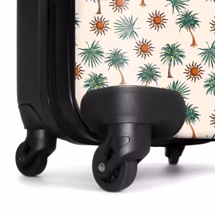 Koffer - Palmbomen en zonnetjes print — 6