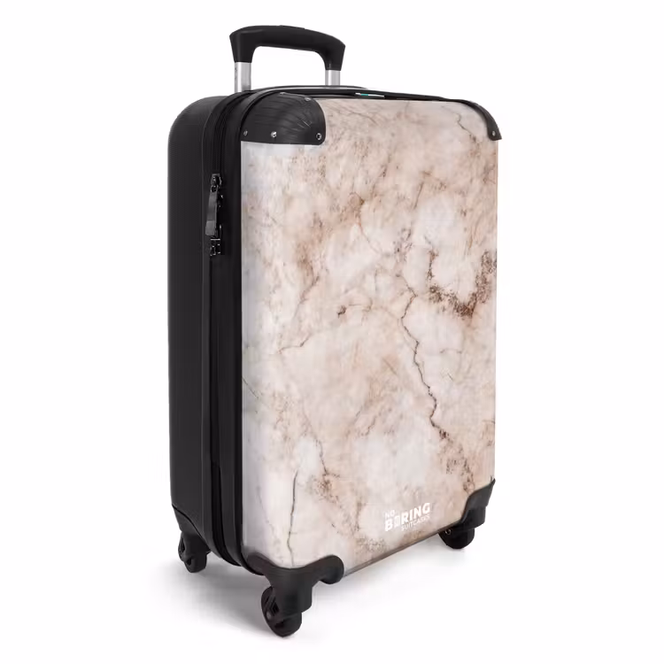 Koffer - Marmer - Rustiek Beige Marmer — 4