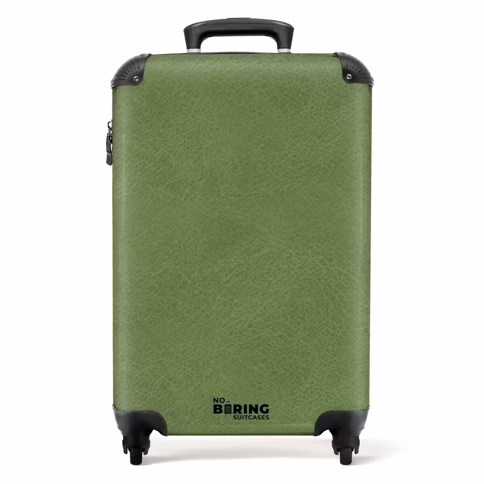 Koffer - Lederen look mint groen — 1