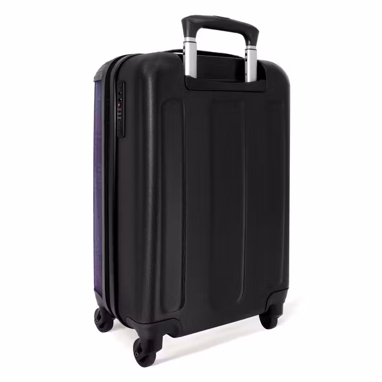 Koffer - Lederen look violet paars — 2