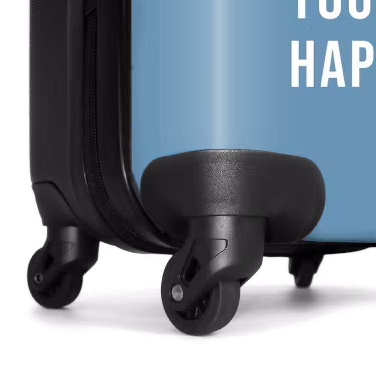 Koffer - Quotes - Do what makes you happy luchtblauw — 6
