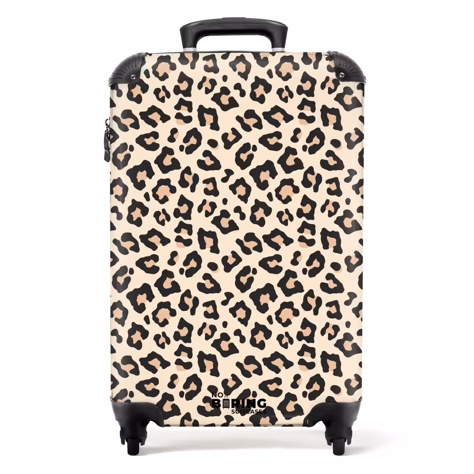 Koffer - Beige luipaardvlekkenpatroon — 1