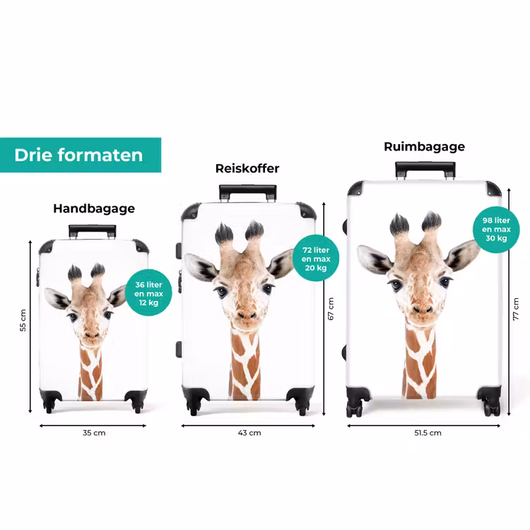 Koffer met naam - Gerrie Giraffe — 8