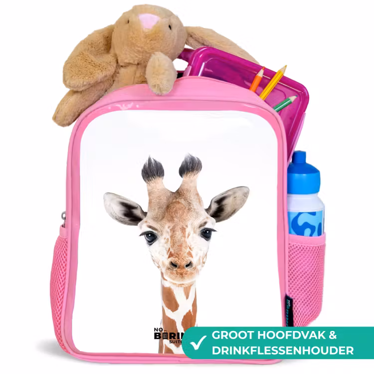 Kinderrugzak - Roze - Gerrie Giraffe — 2