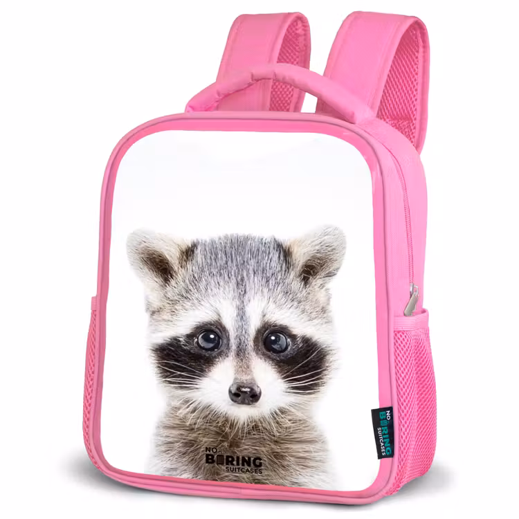 Kinderrugzak - Roze - Rachid Racoon — 4