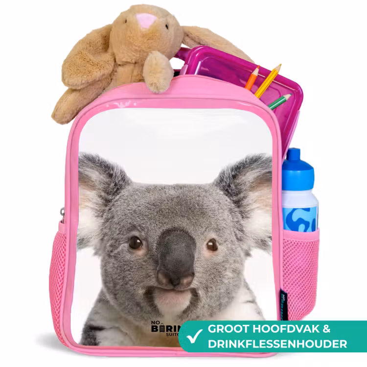 Kinderrugzak - Roze - Schattige Koala Beer — 2