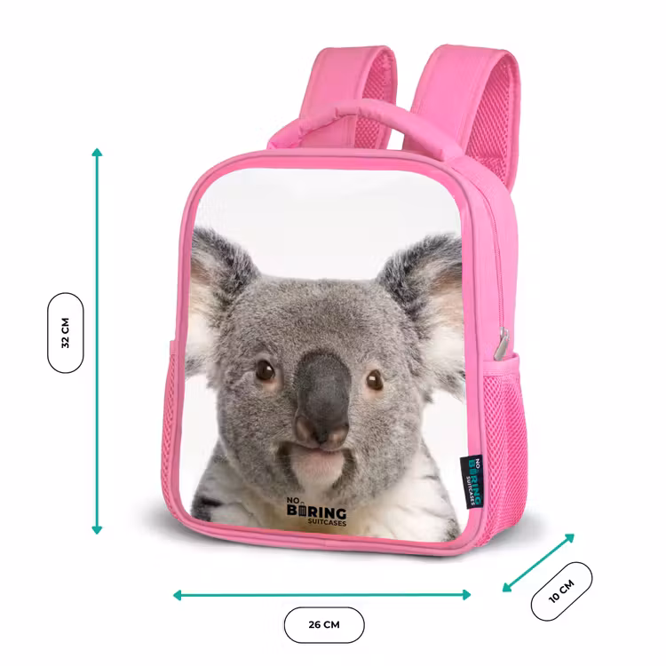 Kinderrugzak - Roze - Schattige Koala Beer — 3