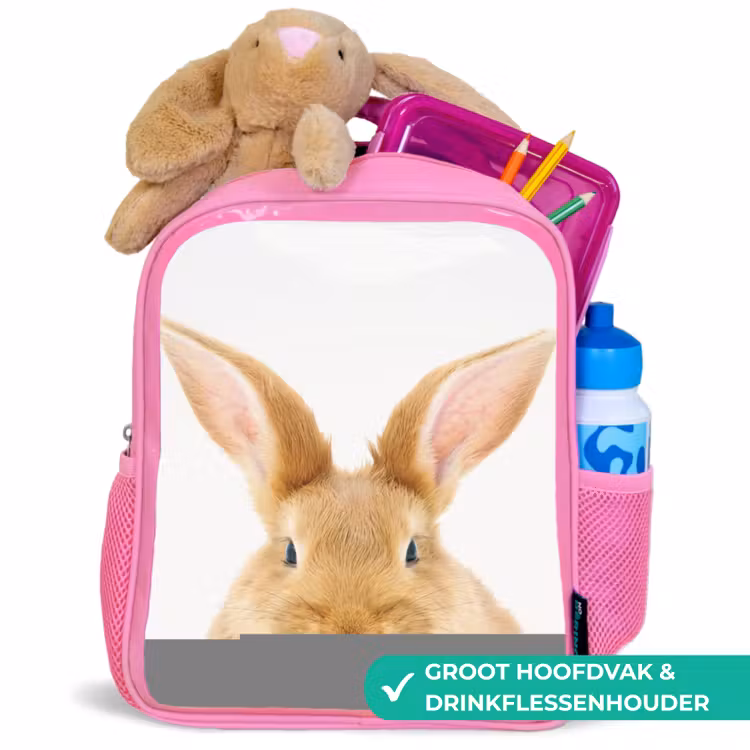 Kinderrugzak - Roze - Snuffels met Tevreden Hoofd — 2