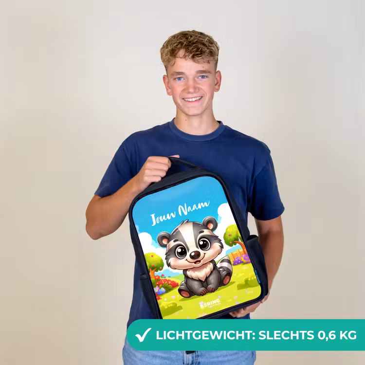 Kinderrugzak - Zwart - Willy Wipstaart — 2
