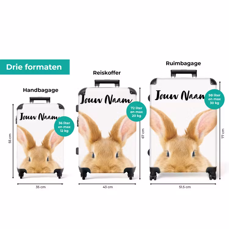 Koffer met naam - Snuffels met Tevreden Hoofd — 8