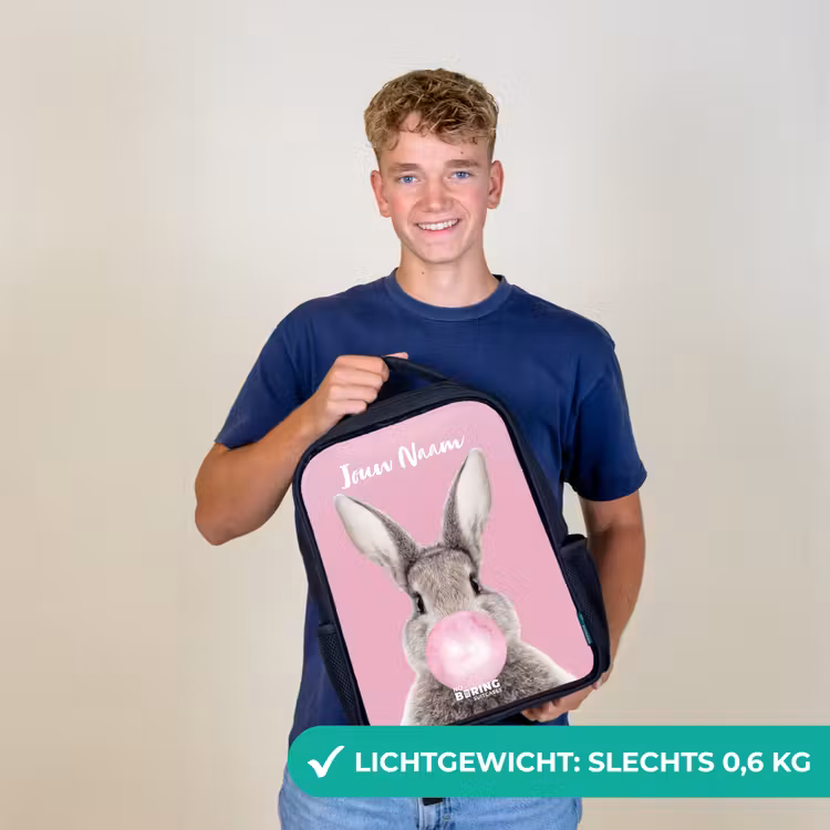 Kinderrugzak - Zwart - Kauwend knaagje — 2