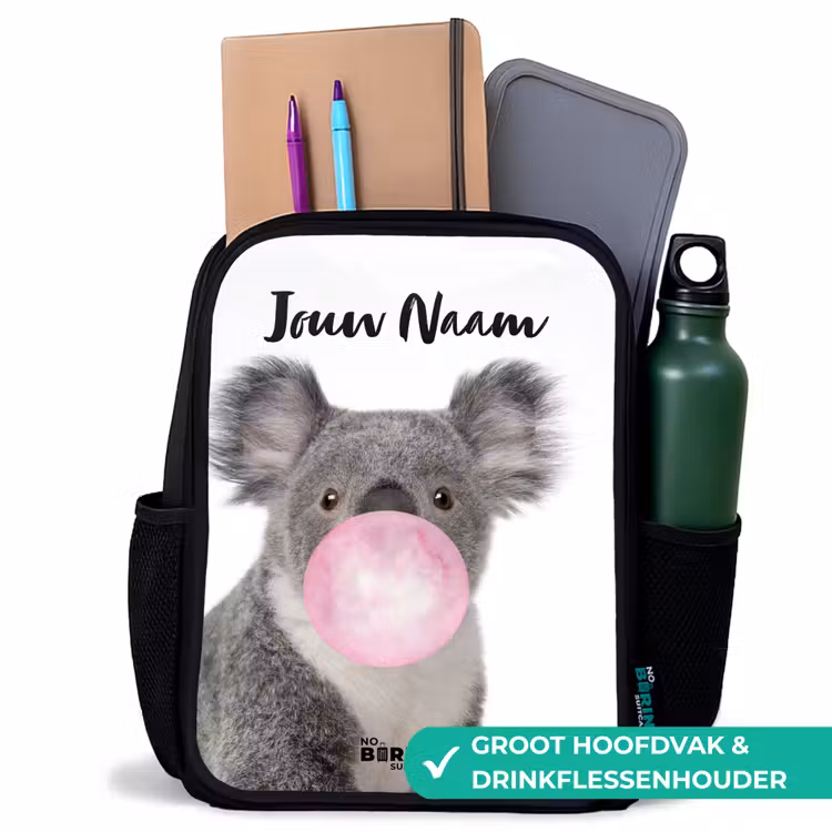 Kinderrugzak - Zwart - Kauwgom koala — 4