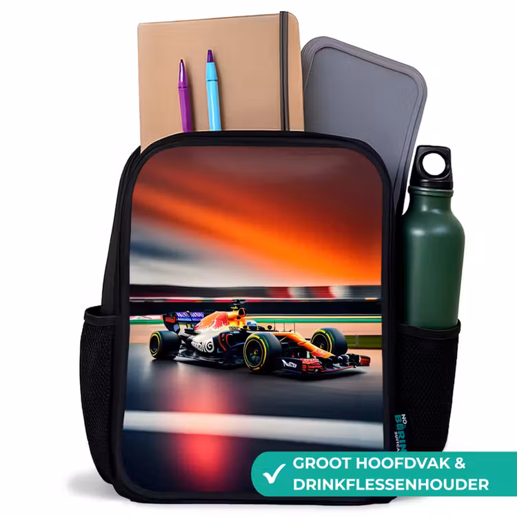 Kinderrugzak - Zwart - Furious F1 — 4