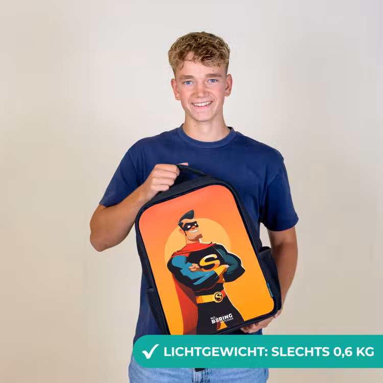 Kinderrugzak - Zwart - Sunny superhero — 2