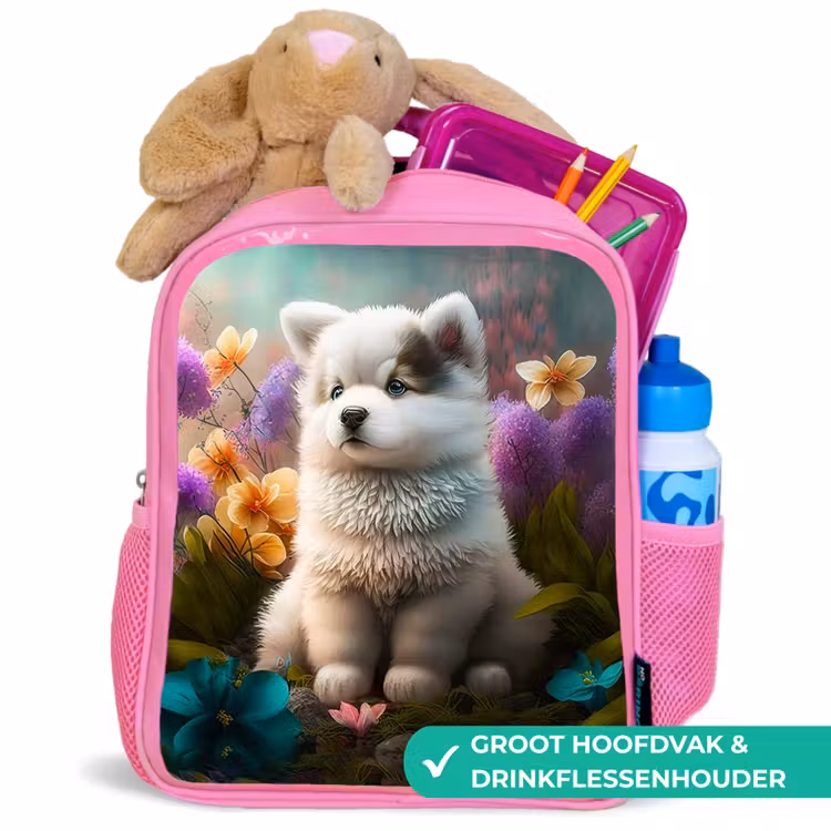 Kinderrugzak - Roze - Fluffy Franky — 2