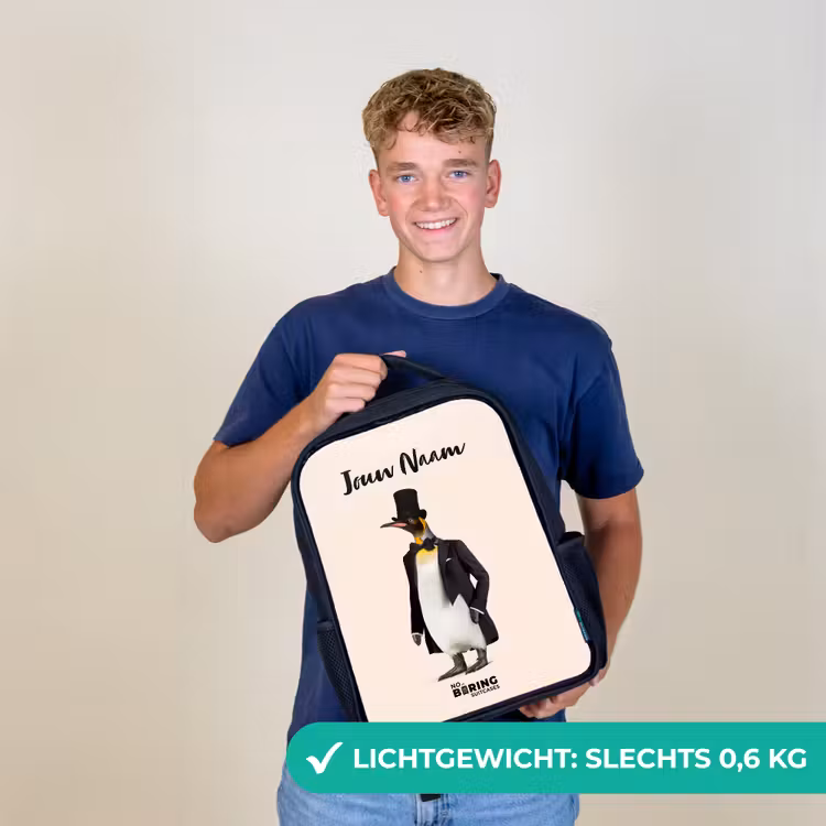 Kinderrugzak - Zwart - Pinguin in Pak β 2