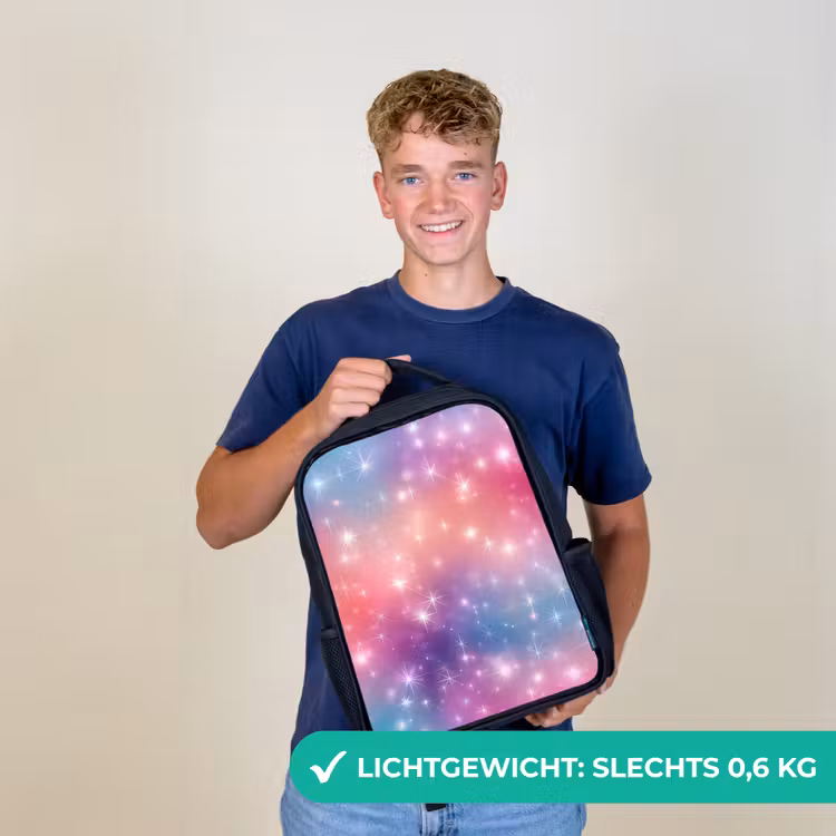Kinderrugzak - Zwart - Sterren - Abstract - Kleuren β 2