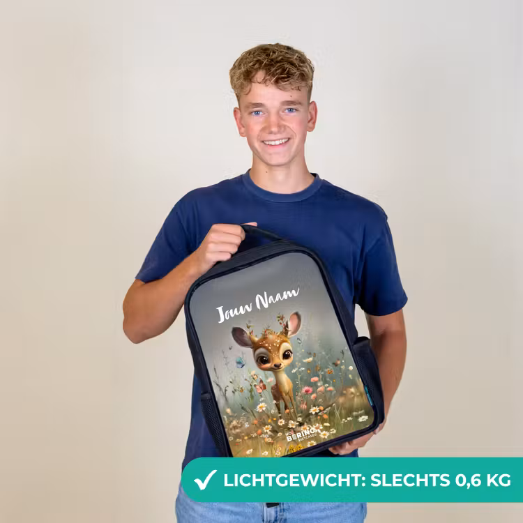Kinderrugzak - Zwart - Valerie veldhertje — 2