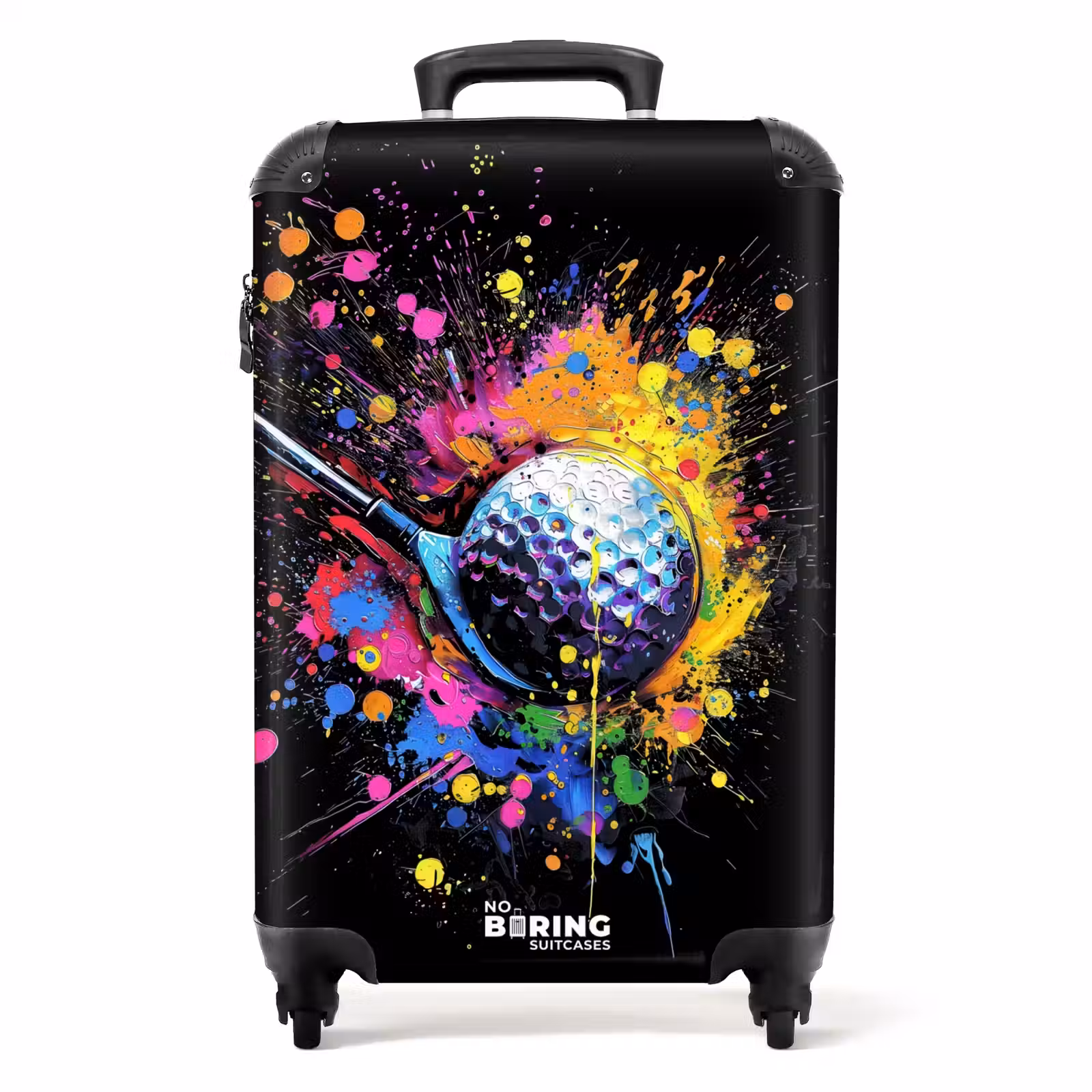 Koffer - Golf met graffiti — 1