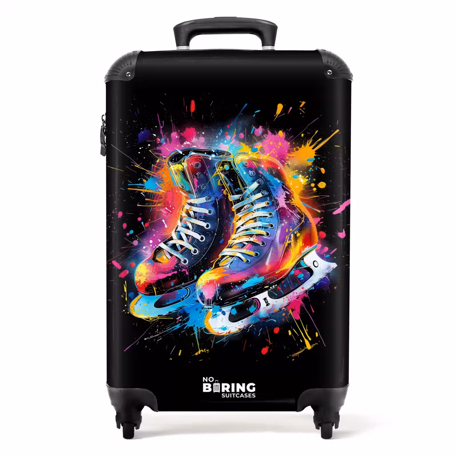 Koffer - Schaatsen met kleurrijke graffiti — 1