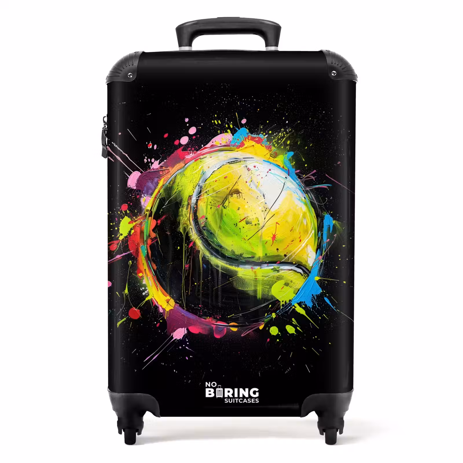 Koffer - Tennisbal met graffiti — 1