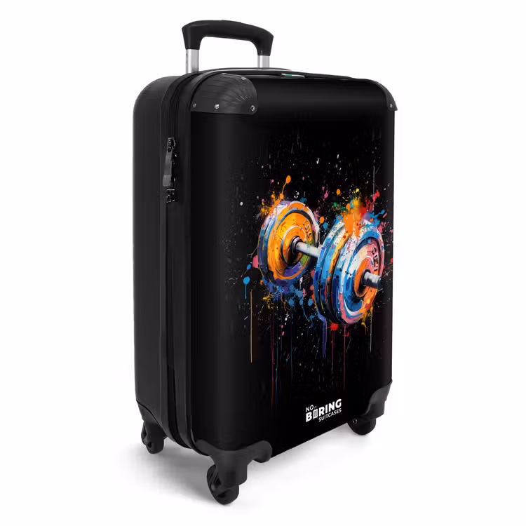 Koffer - Dumbbell met graffiti — 4