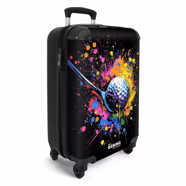 Koffer - Golf met graffiti — 4