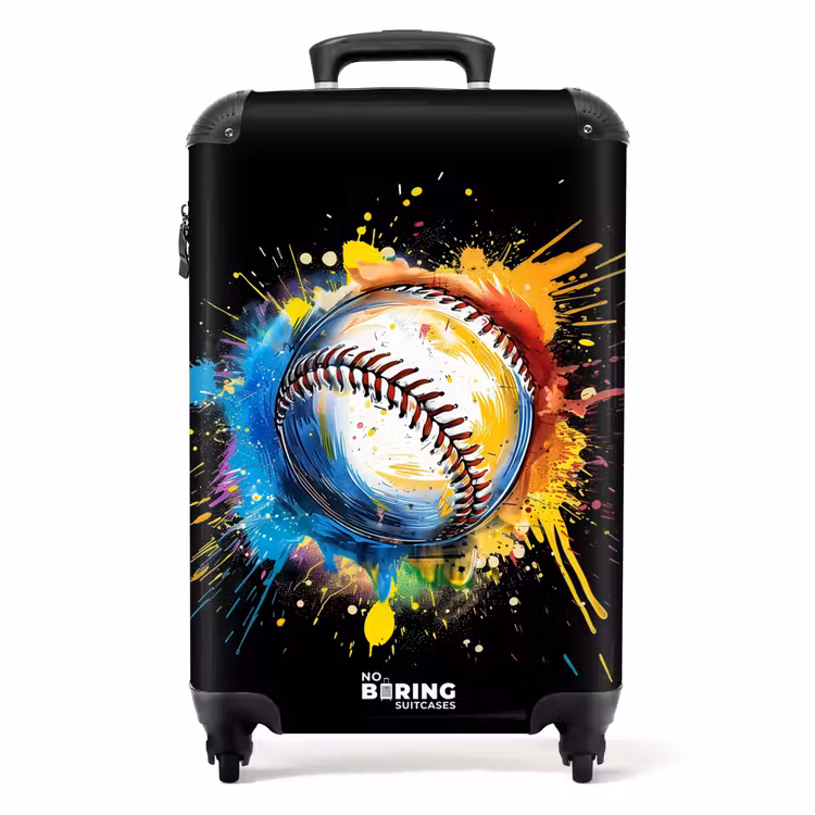 Koffer - Honkbal met graffiti — 1