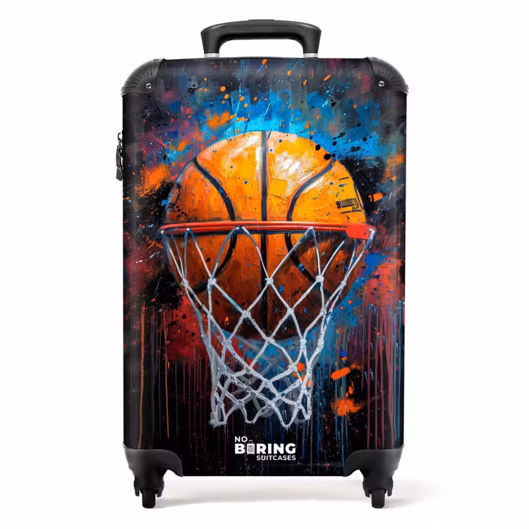 Koffer - Basketbal omringd door graffiti — 1