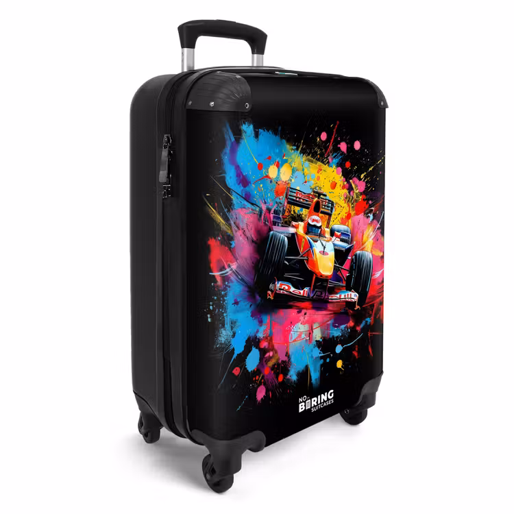 Koffer - Formule 1 auto met graffiti — 4