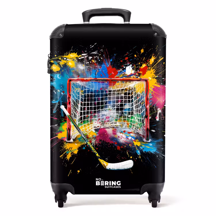 Koffer - Hockey met verf — 1