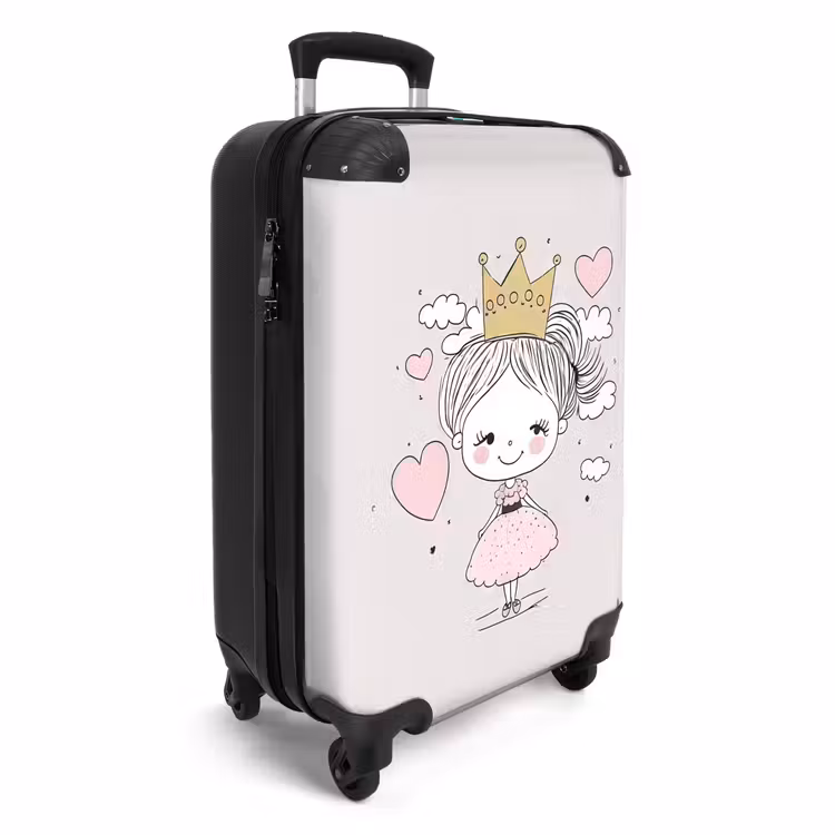 Koffer - Kleine prinses met hartjes — 4