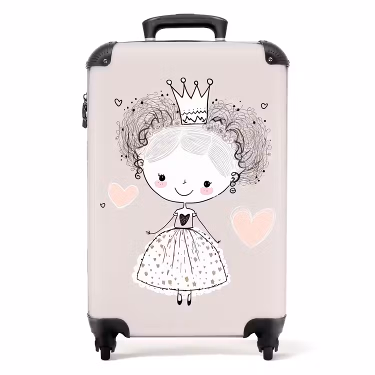 Koffer - Prinses met krulletjes — 1