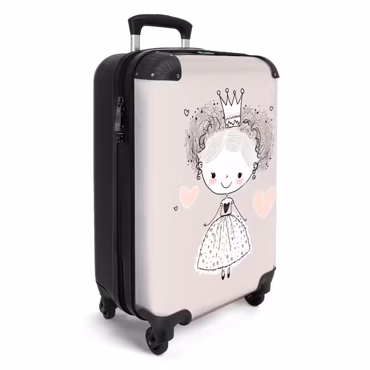 Koffer - Prinses met krulletjes — 4