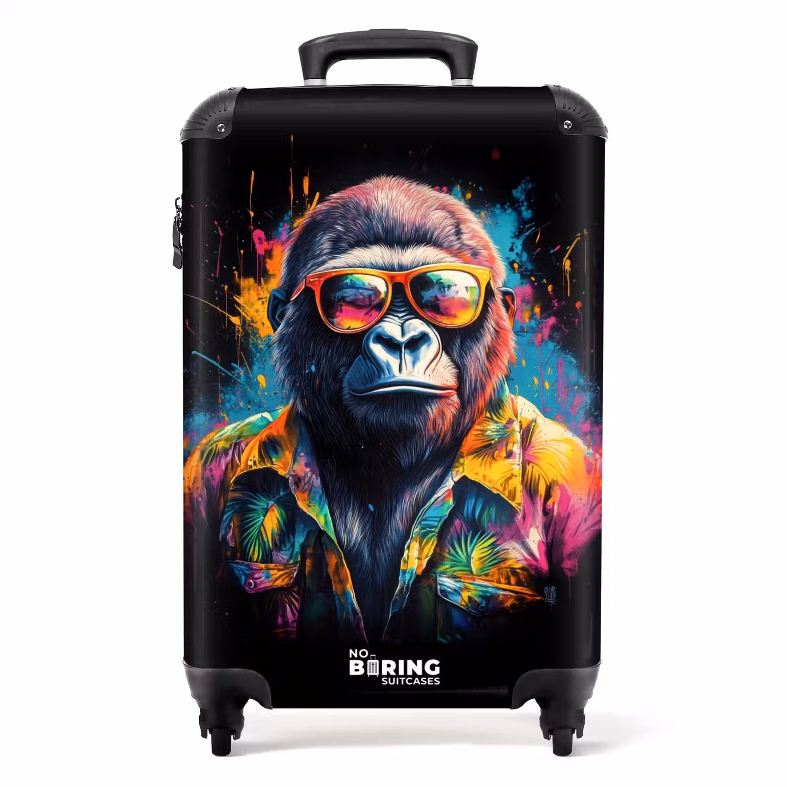 Koffer - Gorilla met Hawaii blouse — 1