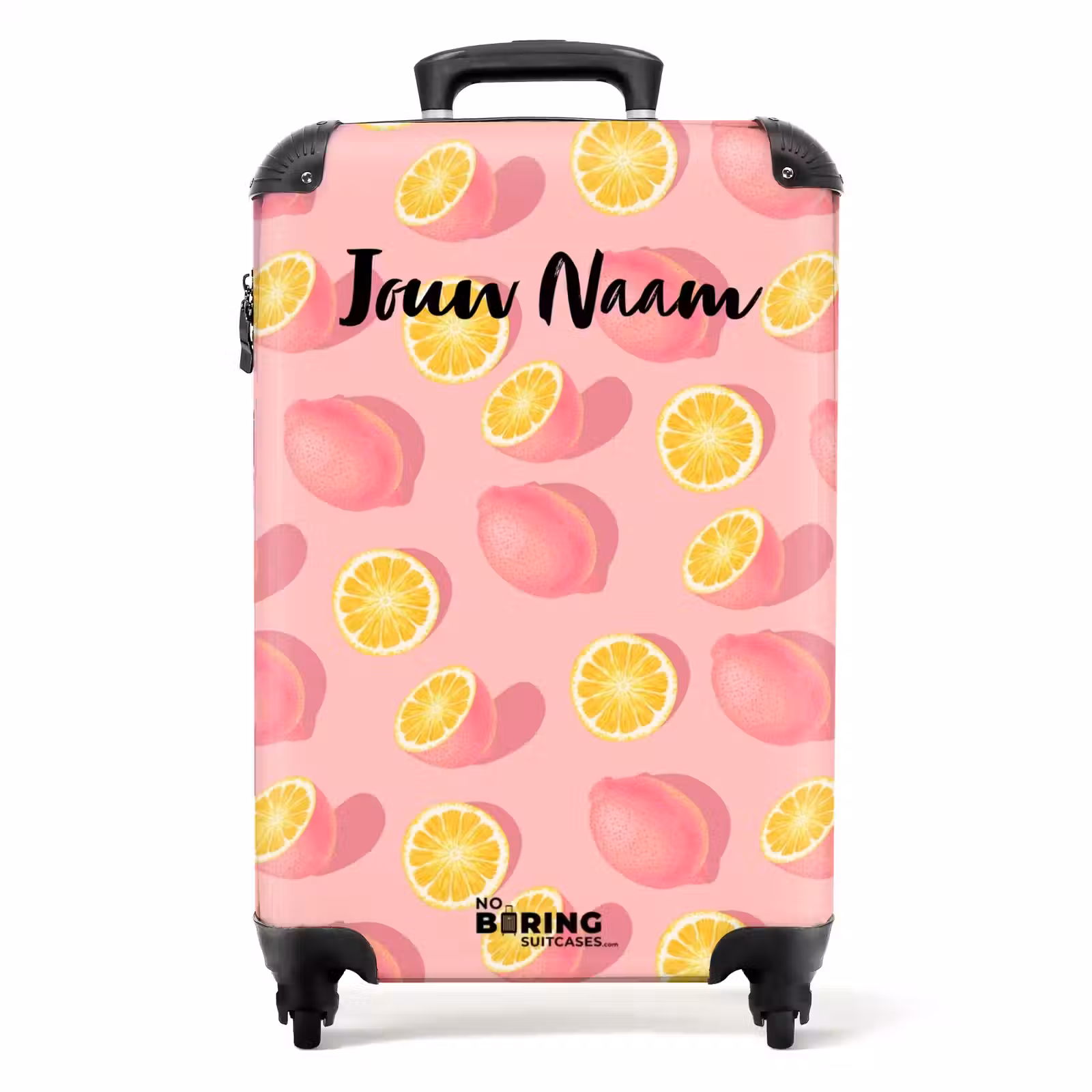 Koffer met naam - Pink limoncello — 1