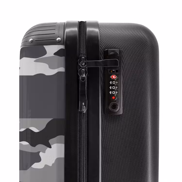 Koffer met naam - Camogrijs — 5