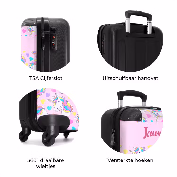 Koffer met naam - Eenhoorn euforie — 7